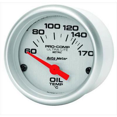 Auto Meter Ultra-Lite Electric Metric Unit (Celsius) Oil Temperature Gauge - 4348-M